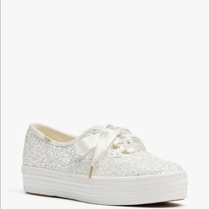 Keds X Kate Spade New York Triple Glitter Sneakers